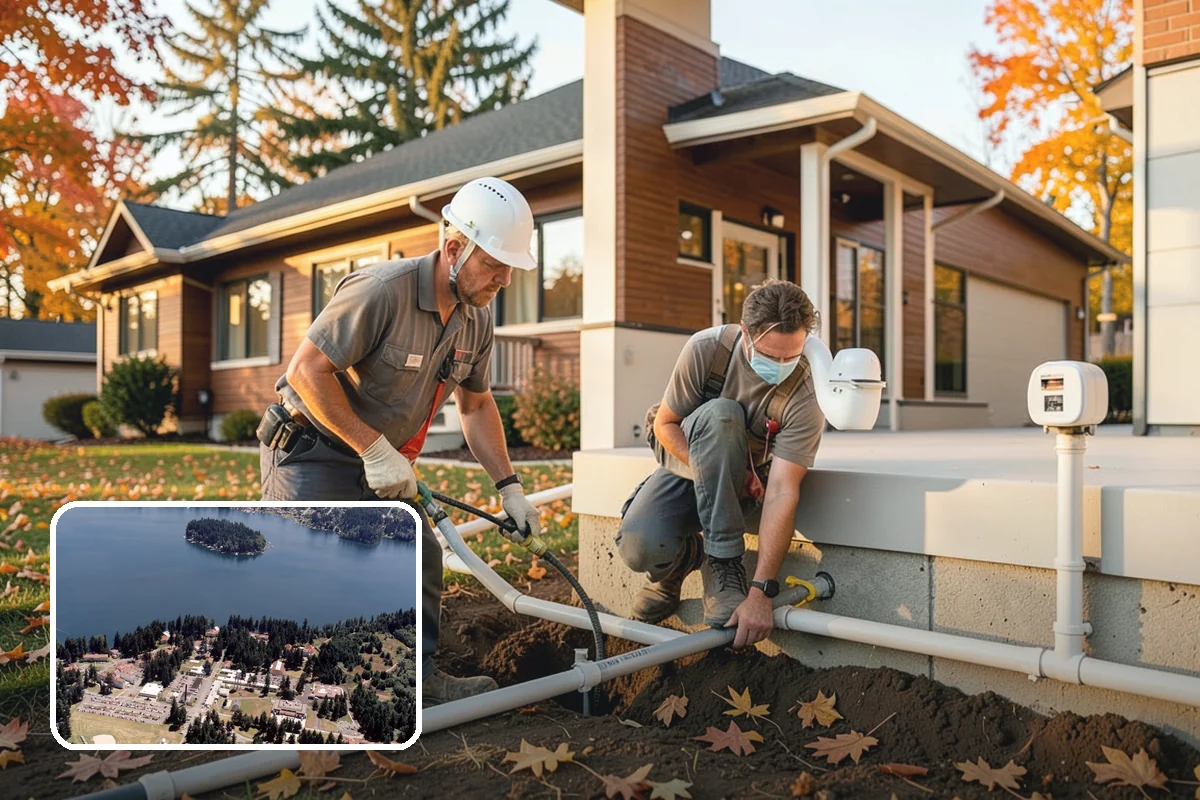 Below-Grade Waterproofing in Lakewood, Pierce County, WA - Prevents seepage through foundation walls and cold joints