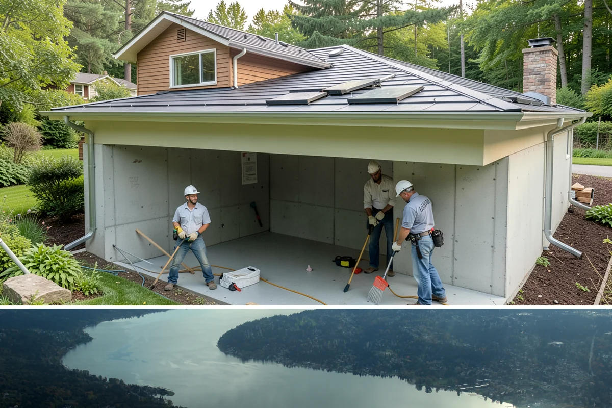 Below-Grade Waterproofing in Sammamish, King County, WA - Exterior below-grade work goes smoothest in the drier summer stretch when excavations stay stable, while interior methods can...