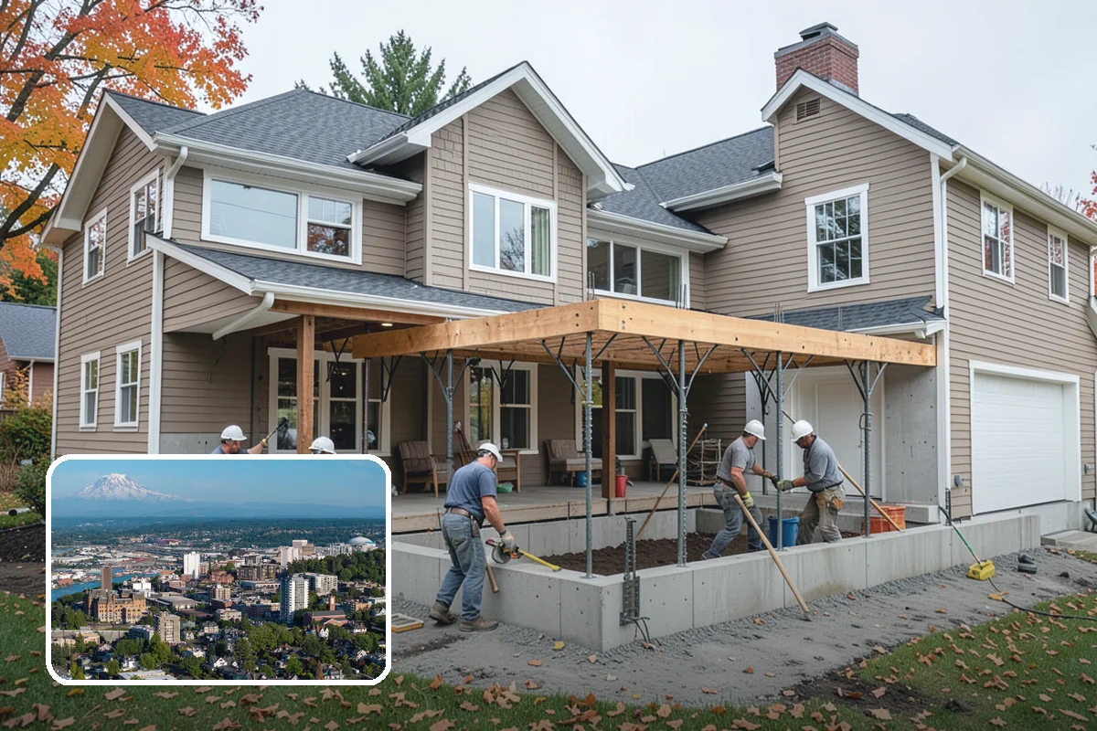 Below-Grade Waterproofing in Tacoma, Pierce County, WA - Prevents seepage through foundation walls and cold joints