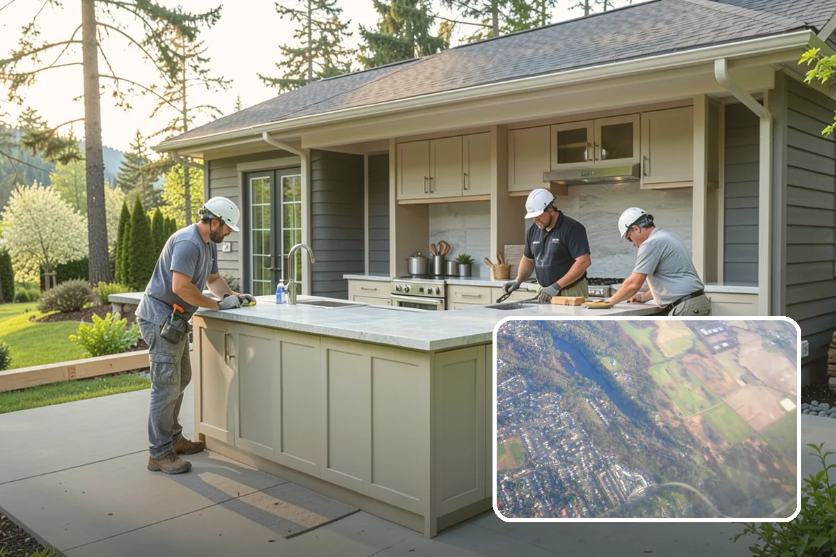 Bench Seat Construction in Algona, King County, WA - Space-efficient seating for busy areas