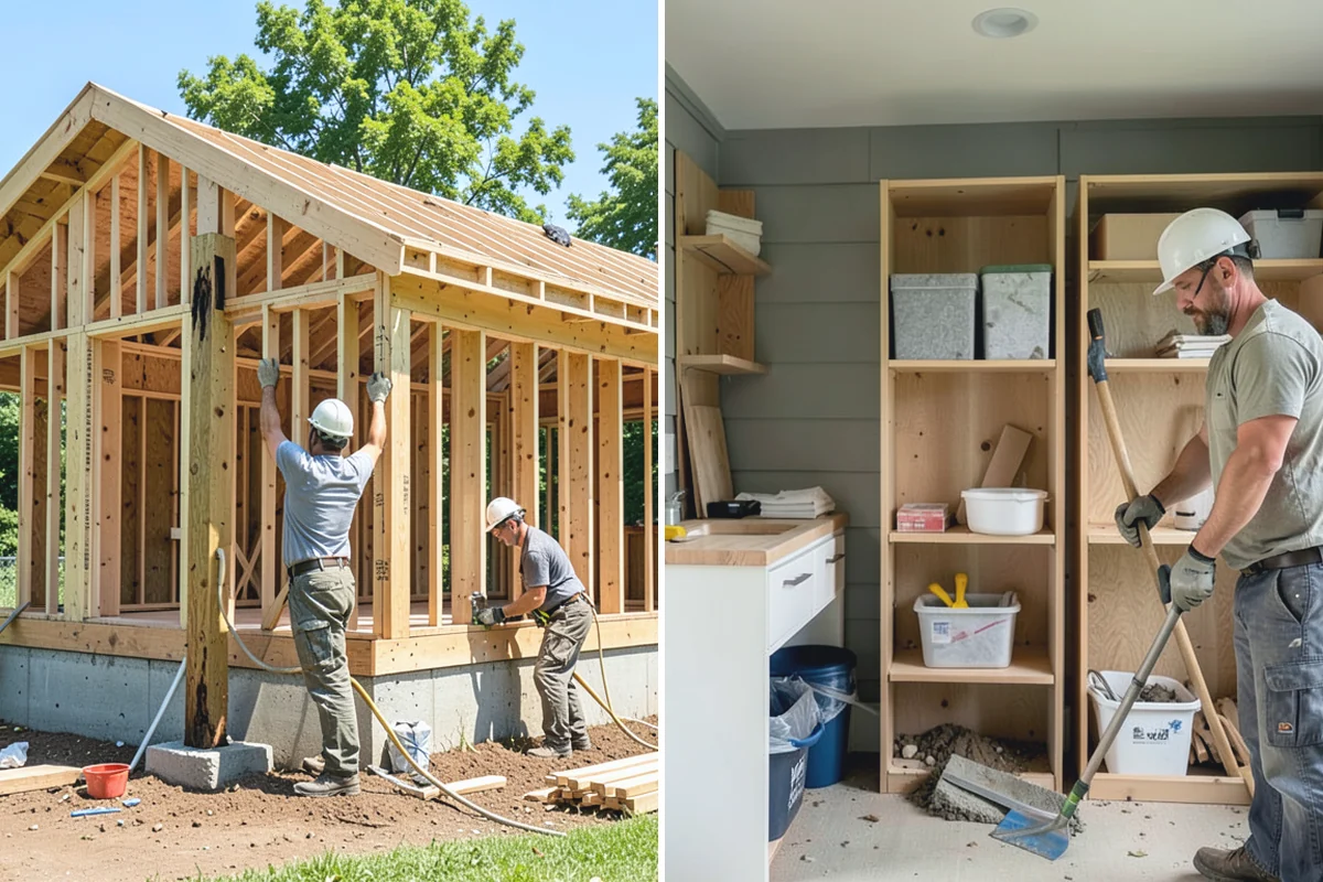Bench Seat Construction in Auburn, King County, WA - Plan the bench length, depth, and storage style