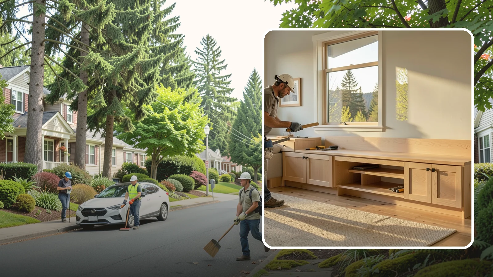 Bench Seat Construction in Beaux Arts Village, King County, WA - Sturdy built-in bench seating that adds comfortable, space-smart seating with storage where you need it.