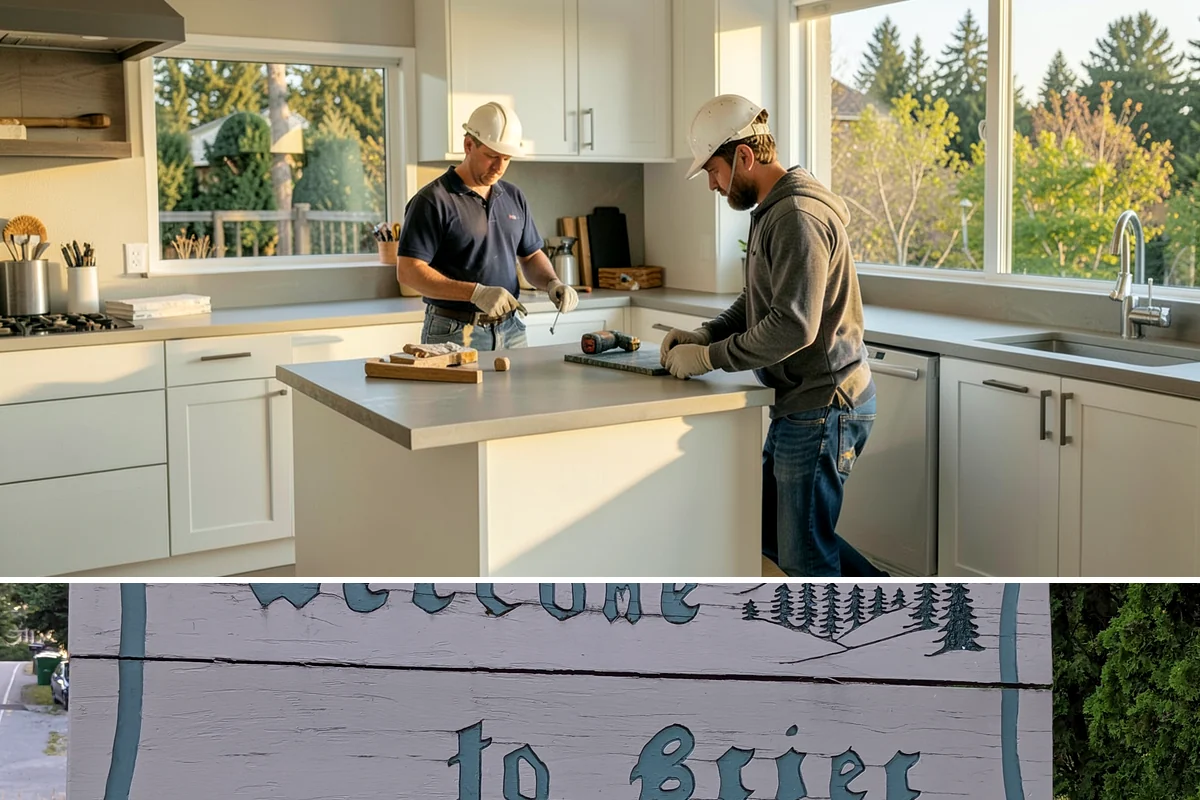 Bench Seat Construction in Brier, Snohomish County, WA - Bench construction is interior work that fits any season.