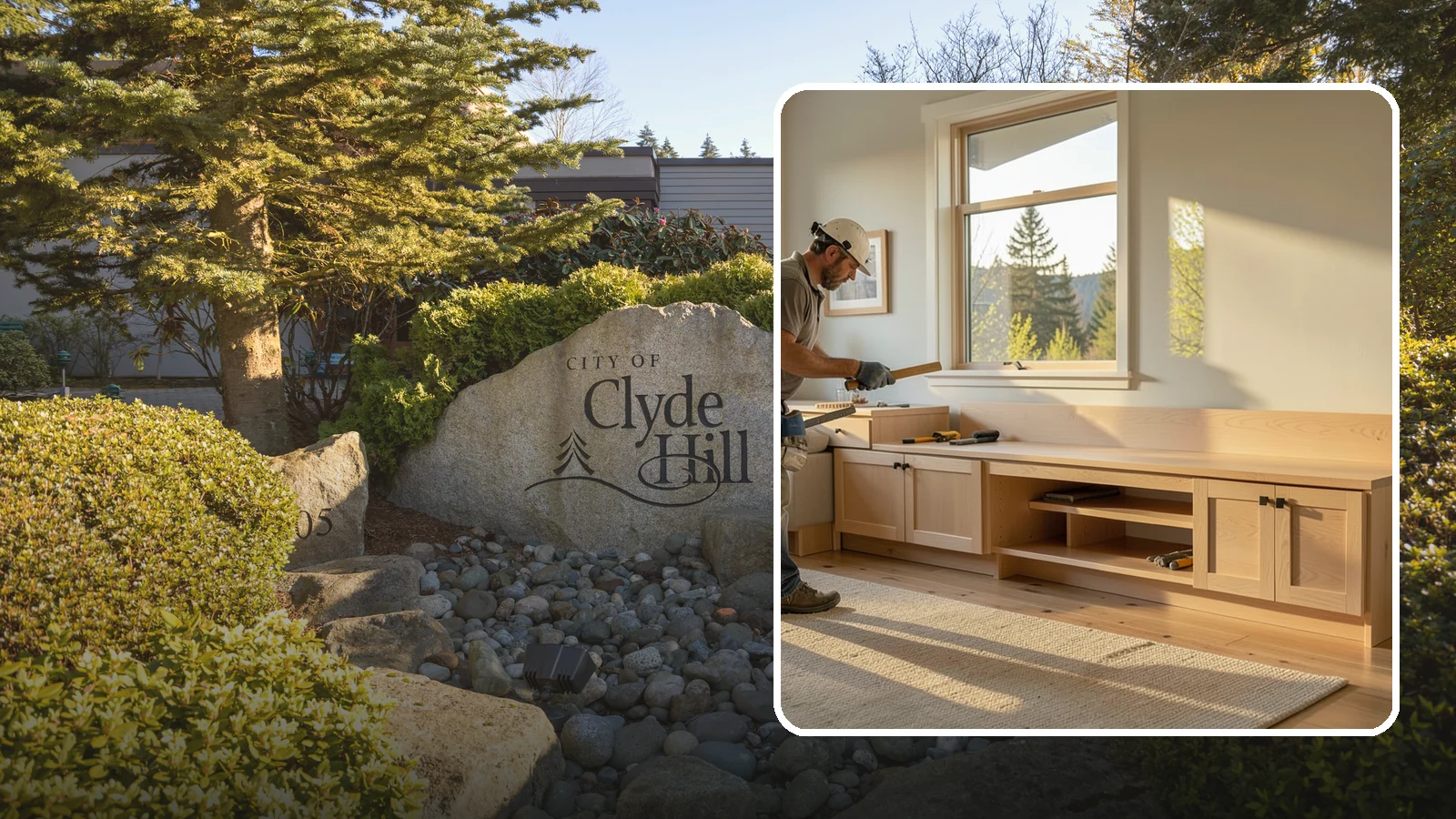 Bench Seat Construction in Clyde Hill, King County, WA - Sturdy built-in bench seating that adds comfortable, space-smart seating with storage where you need it.