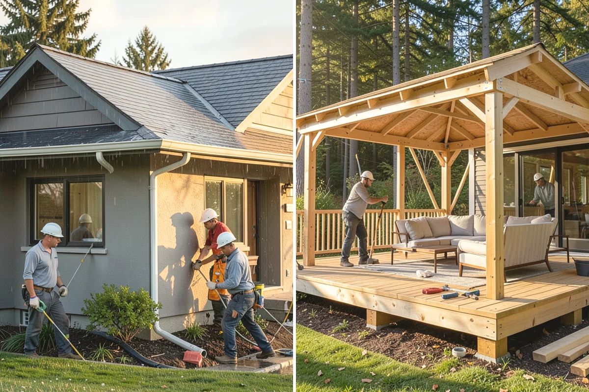 Bench Seat Construction in Covington, King County, WA - Plan the bench length, depth, and storage style