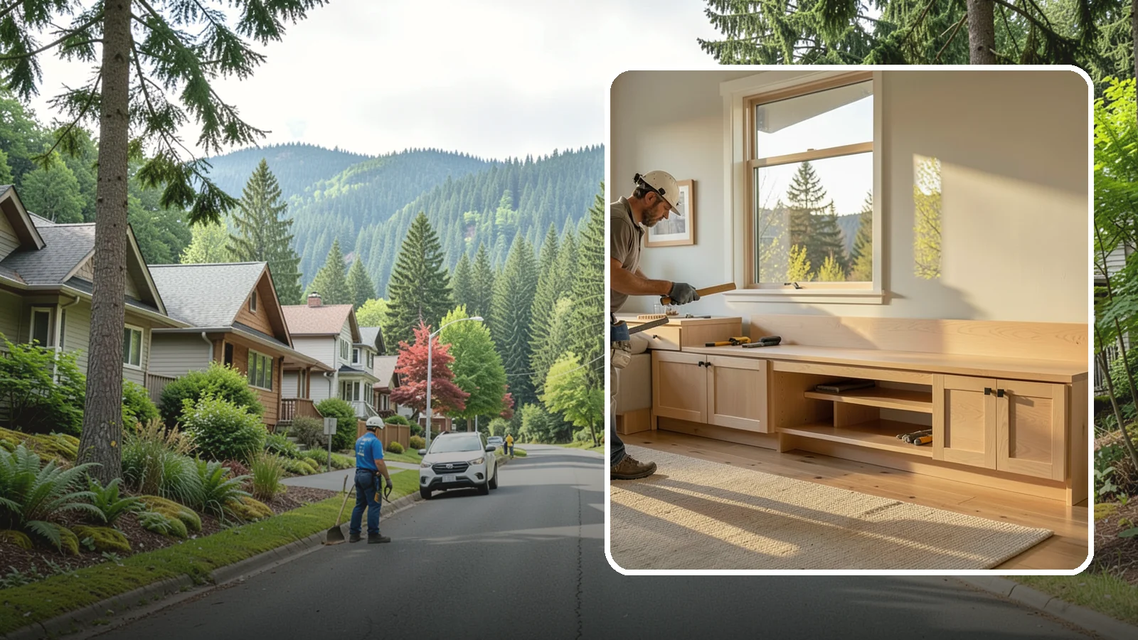 Bench Seat Construction in Darrington, Snohomish County, WA - Sturdy built-in bench seating that adds comfortable, space-smart seating with storage where you need it.