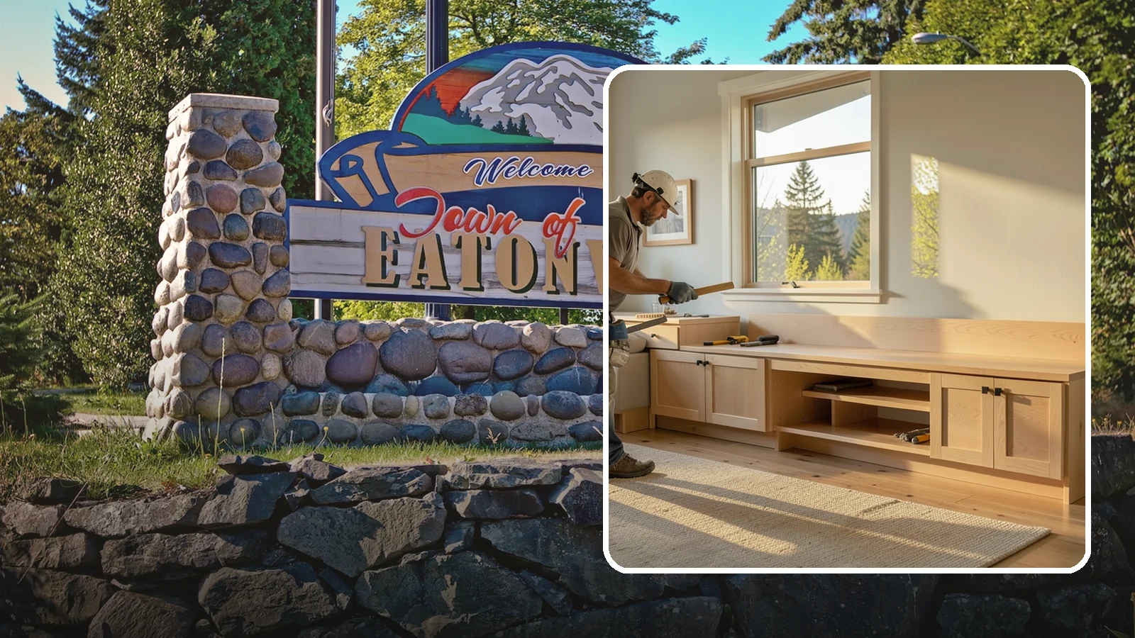 Bench Seat Construction in Eatonville, Pierce County, WA - Sturdy built-in bench seating that adds comfortable, space-smart seating with storage where you need it.