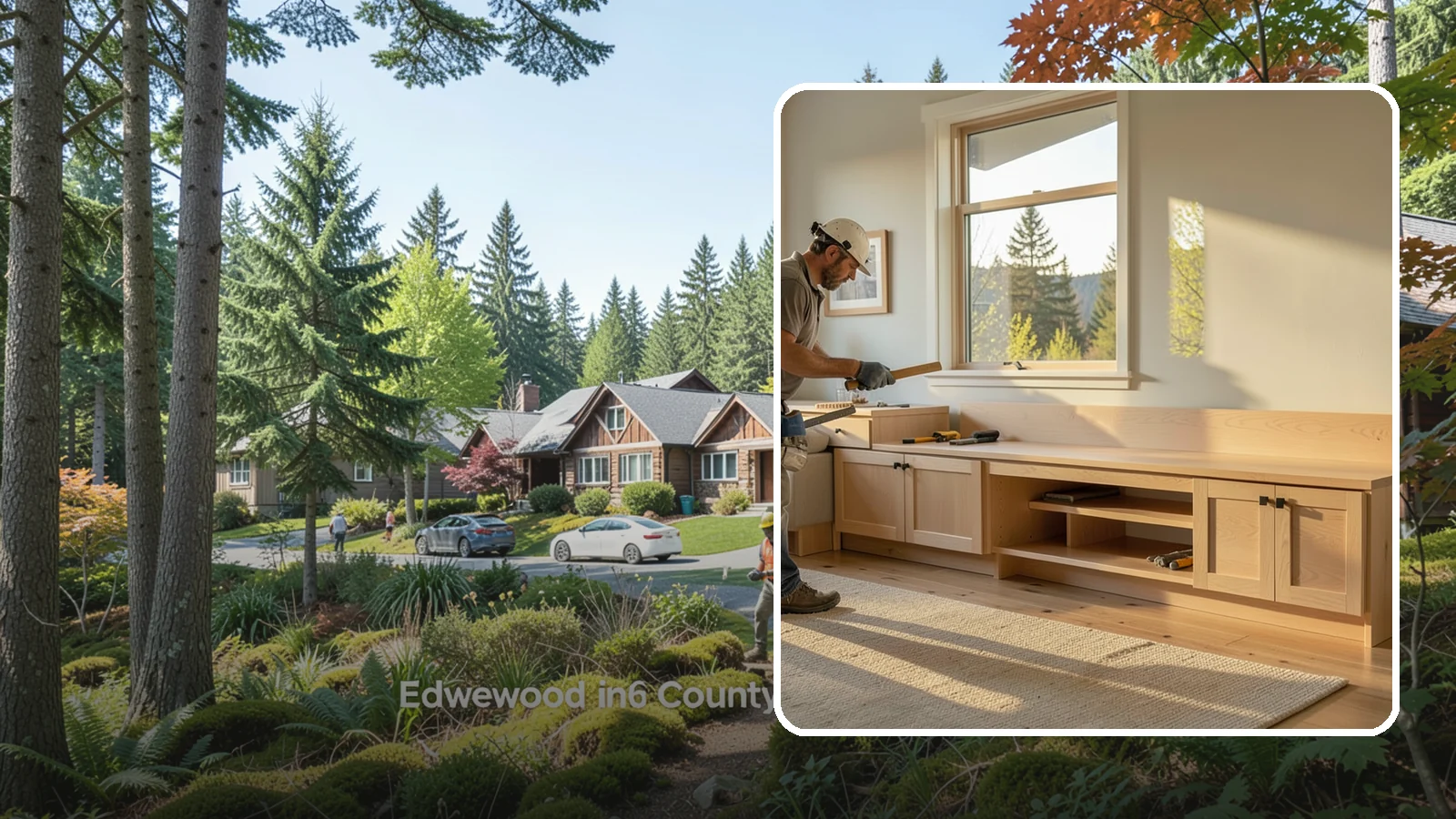 Bench Seat Construction in Edgewood, Pierce County, WA - Sturdy built-in bench seating that adds comfortable, space-smart seating with storage where you need it.