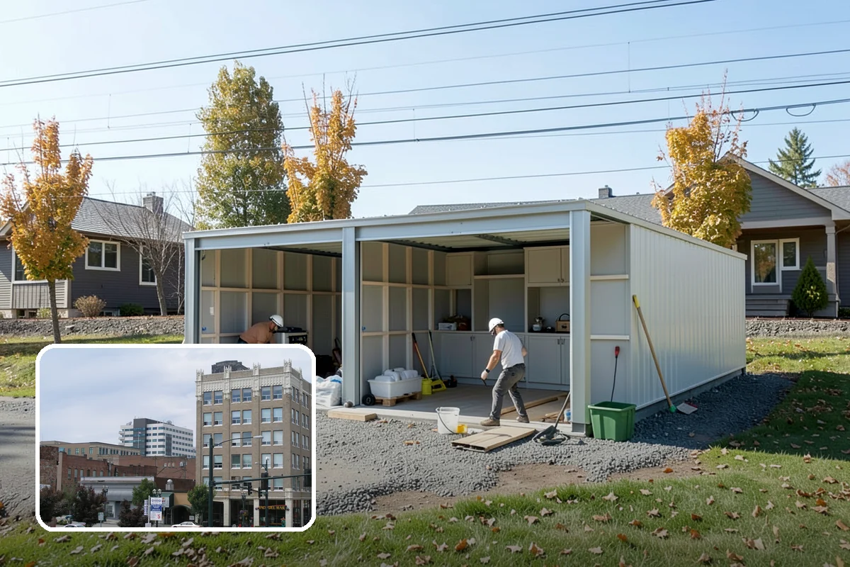 Bench Seat Construction in Everett, Snohomish County, WA - Space-efficient seating for busy areas