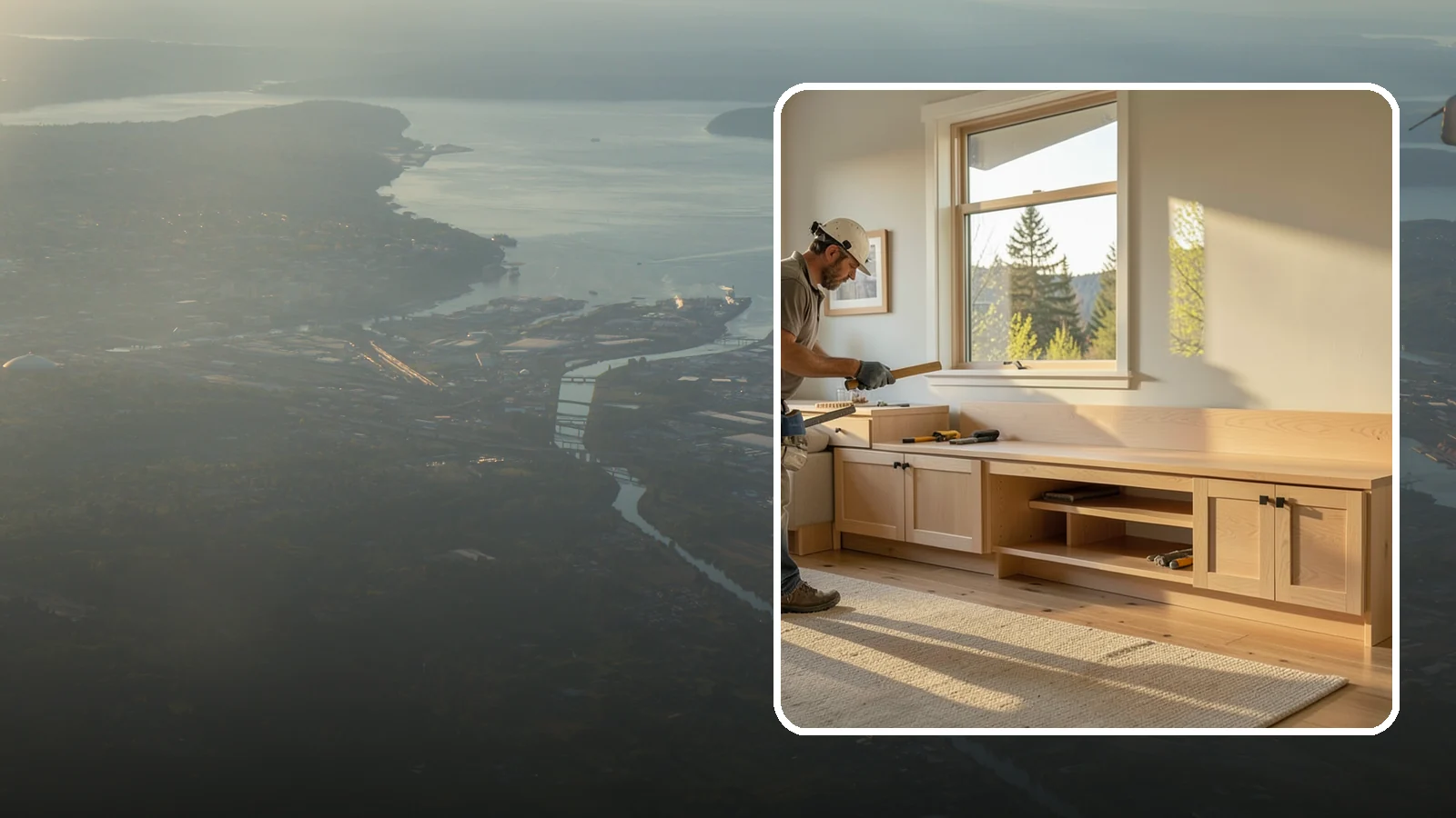 Bench Seat Construction in Fife, Pierce County, WA - Sturdy built-in bench seating that adds comfortable, space-smart seating with storage where you need it.