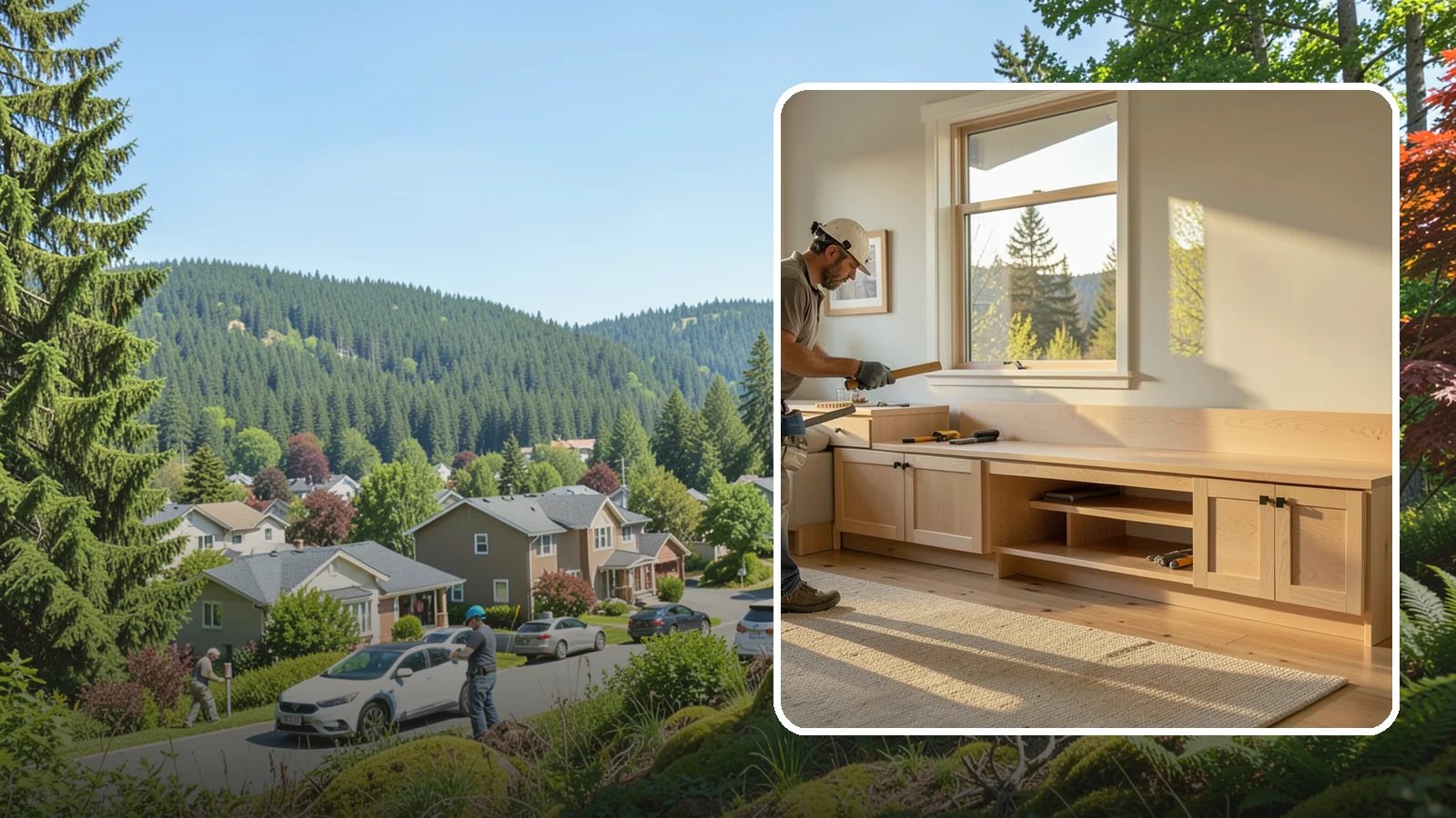 Bench Seat Construction in Index, Snohomish County, WA - Sturdy built-in bench seating that adds comfortable, space-smart seating with storage where you need it.