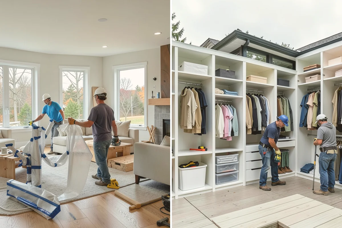 Bench Seat Construction in Kent, King County, WA - Plan the bench length, depth, and storage style
