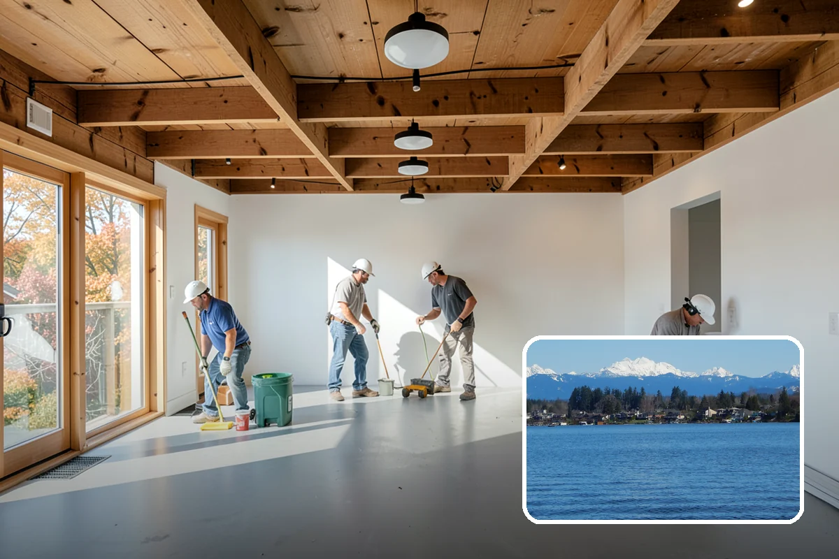 Bench Seat Construction in Lake Stevens, Snohomish County, WA - Space-efficient seating for busy areas