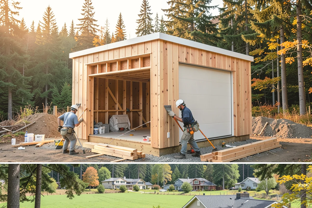 Bench Seat Construction in Lyman, Skagit County, WA - Bench construction is interior work that fits any season.