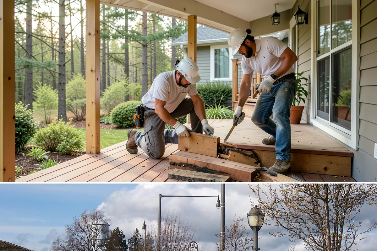 Bench Seat Construction in Marysville, Snohomish County, WA - Bench construction is interior work that fits any season.