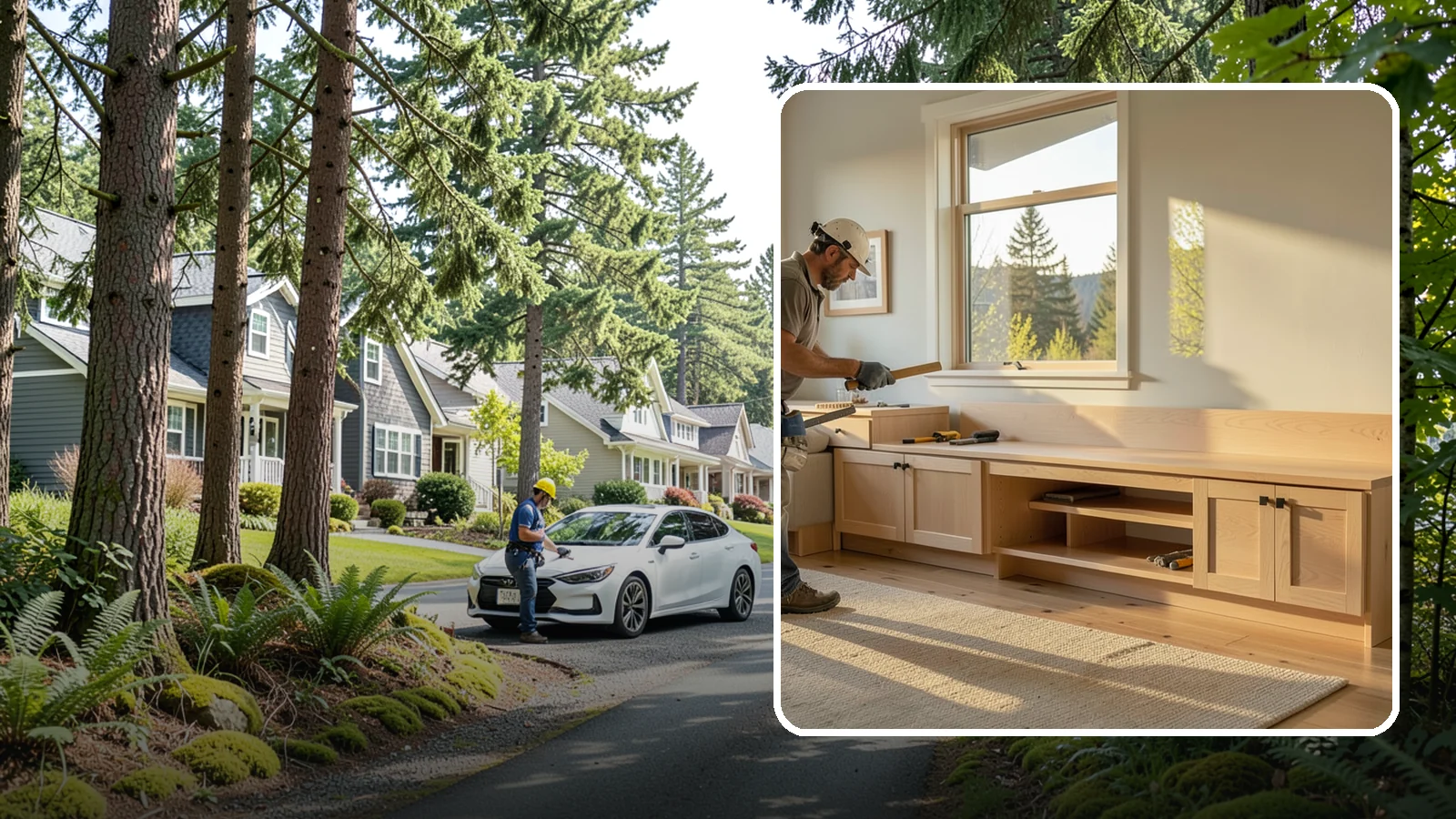 Bench Seat Construction in Normandy Park, King County, WA - Sturdy built-in bench seating that adds comfortable, space-smart seating with storage where you need it.