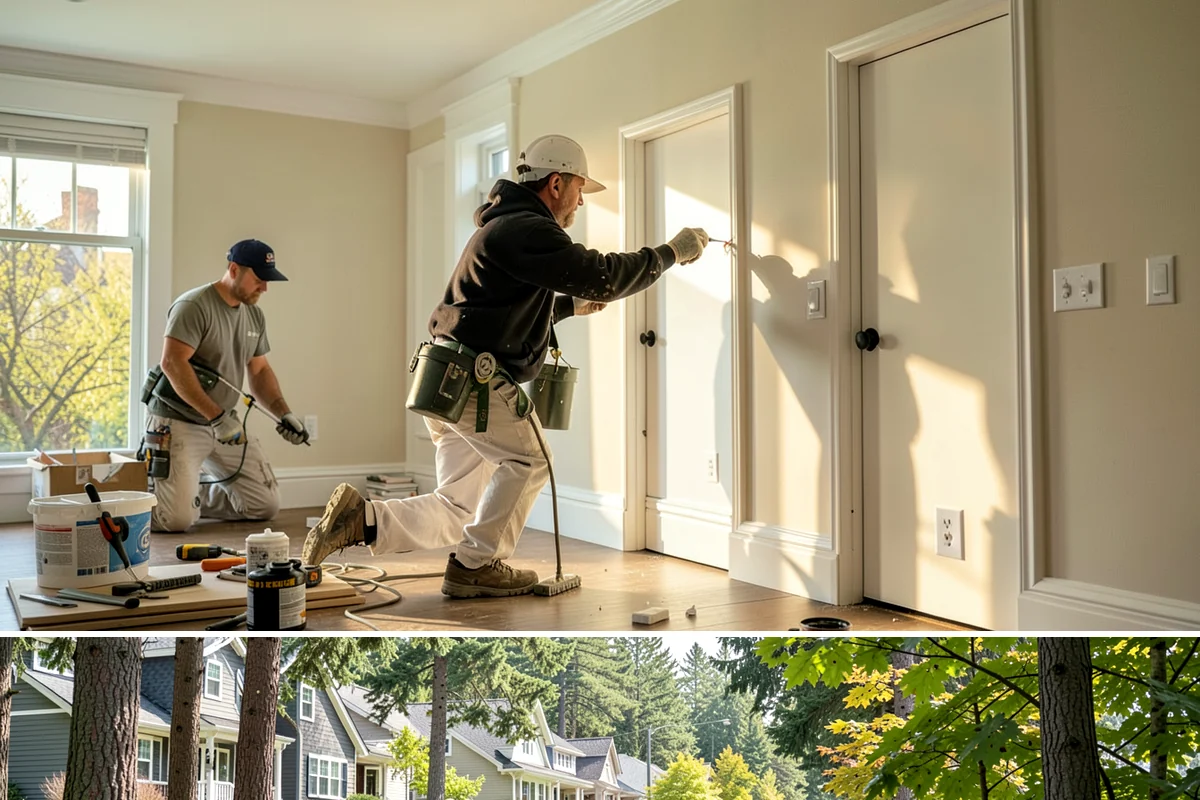 Bench Seat Construction in Normandy Park, King County, WA - Bench construction is interior work that fits any season.