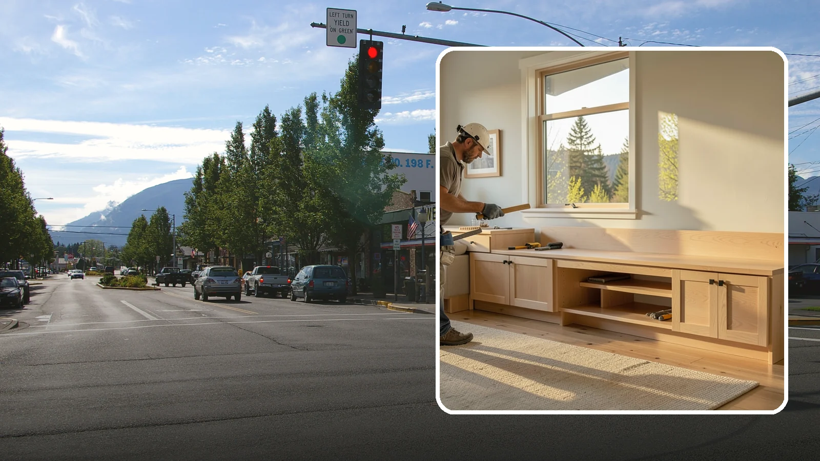 Bench Seat Construction in North Bend, King County, WA - Sturdy built-in bench seating that adds comfortable, space-smart seating with storage where you need it.
