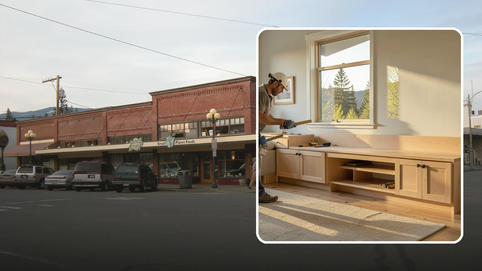 Bench Seat Construction in Sedro-Woolley, Skagit County, WA - Sturdy built-in bench seating that adds comfortable, space-smart seating with storage where you need it.