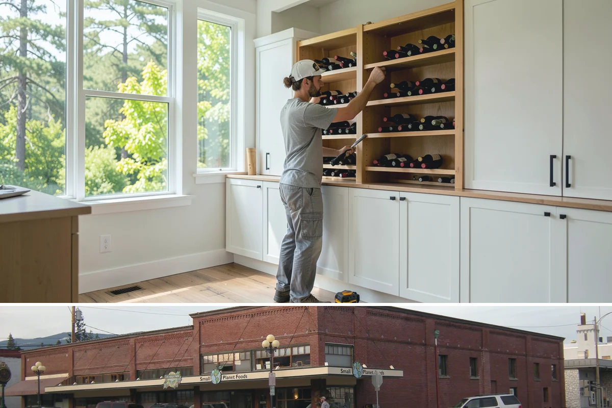 Bench Seat Construction in Sedro-Woolley, Skagit County, WA - Bench construction is interior work that fits any season.