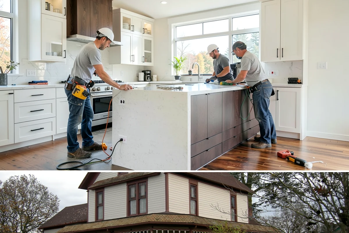 Bench Seat Construction in Sumner, Pierce County, WA - Bench construction is interior work that fits any season.