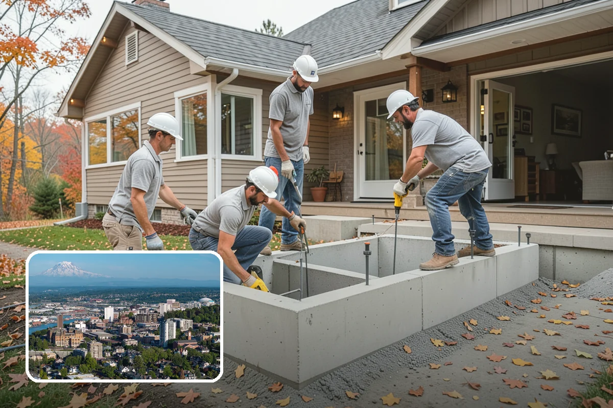 Bench Seat Construction in Tacoma, Pierce County, WA - Space-efficient seating for busy areas