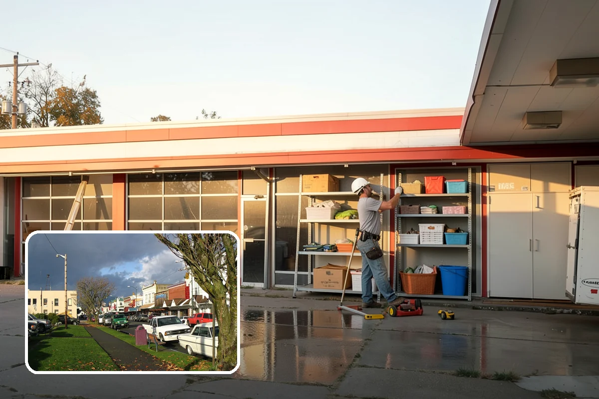 Beverage Station Installation in Arlington, Snohomish County, WA - Dedicated space that keeps guests out of the work zone