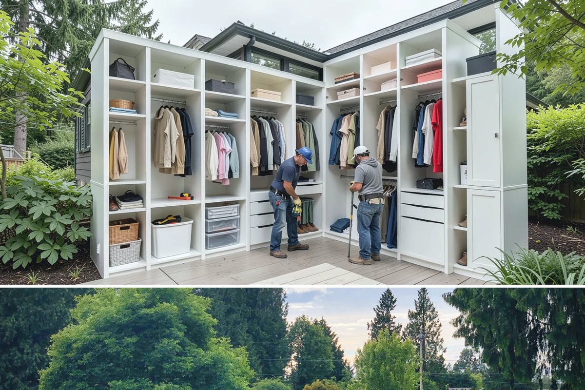 Beverage Station Installation in Bonney Lake, Pierce County, WA - Adding utilities makes spring or an active remodel window the ideal time to build a beverage station.