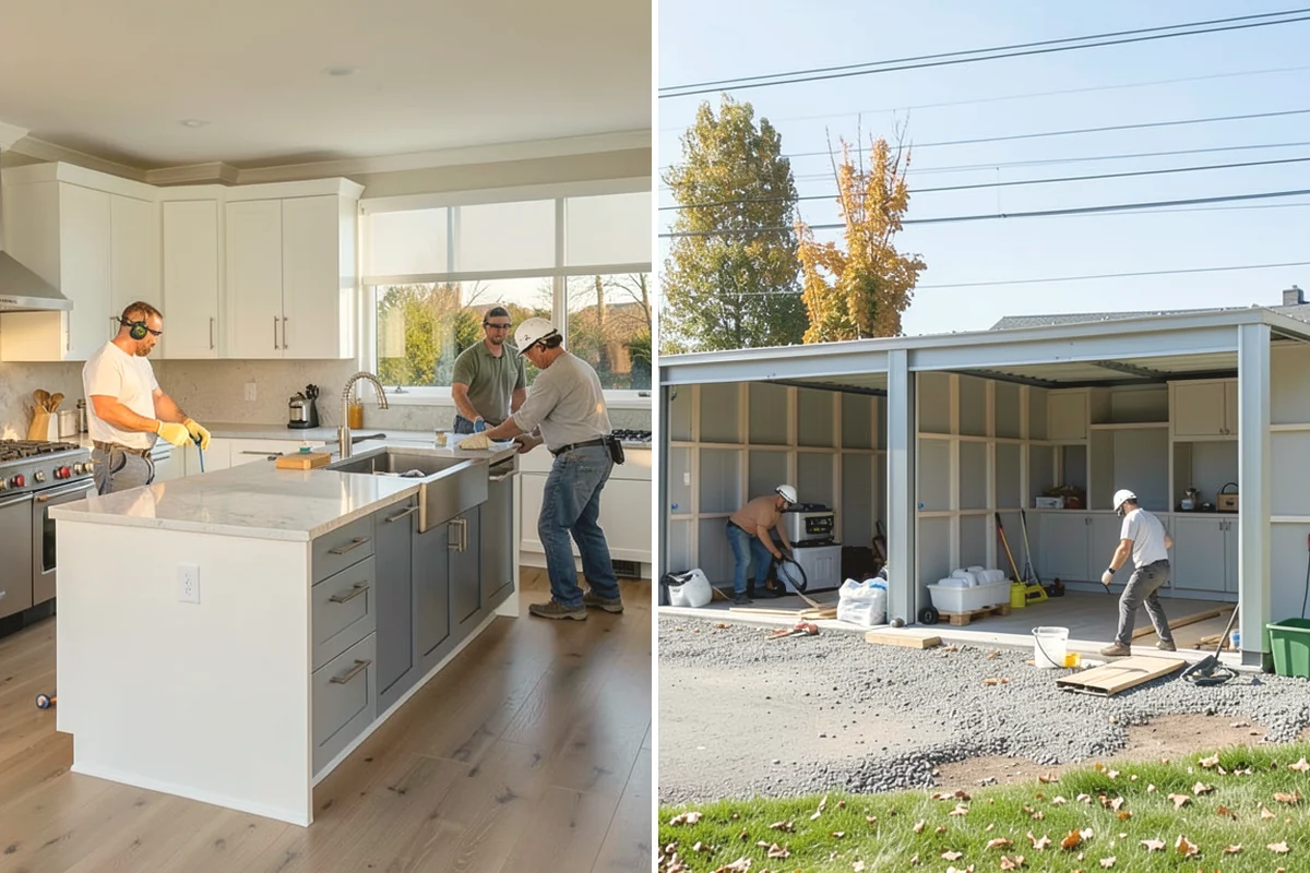 Beverage Station Installation in Edgewood, Pierce County, WA - Choose a location and plan the features