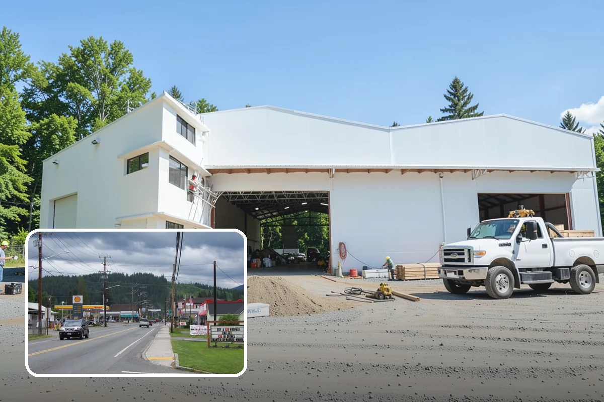 Beverage Station Installation in Granite Falls, Snohomish County, WA - Dedicated space that keeps guests out of the work zone