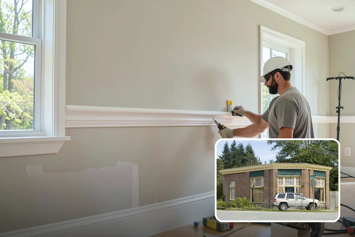 Beverage Station Installation in Hamilton, Skagit County, WA - Dedicated space that keeps guests out of the work zone