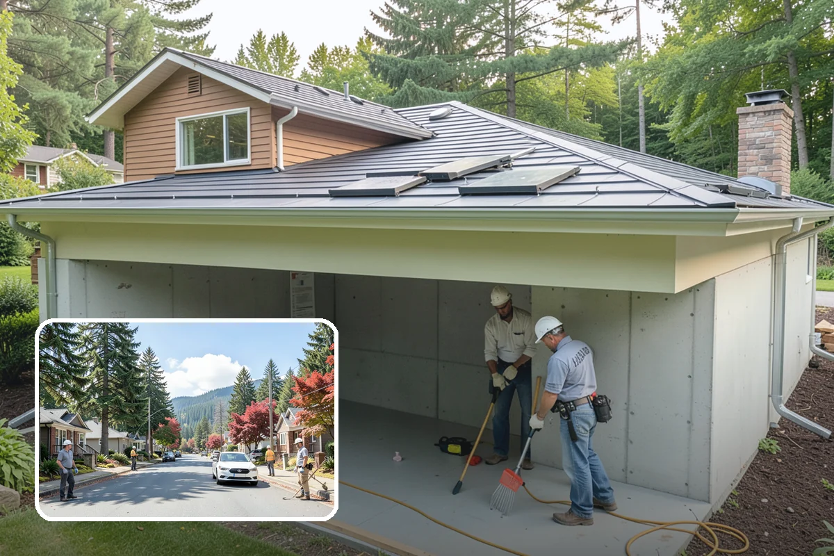 Beverage Station Installation in Hunts Point, King County, WA - Dedicated space that keeps guests out of the work zone