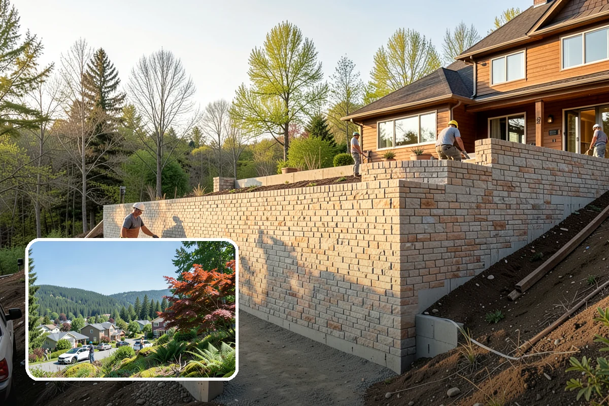 Beverage Station Installation in Index, Snohomish County, WA - Dedicated space that keeps guests out of the work zone