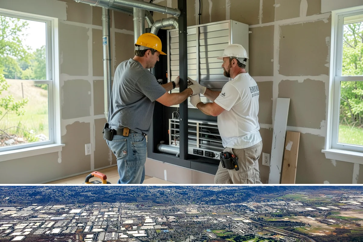 Beverage Station Installation in Kent, King County, WA - Adding utilities makes spring or an active remodel window the ideal time to build a beverage station.