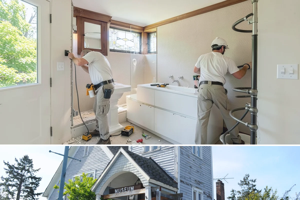 Beverage Station Installation in Steilacoom, Pierce County, WA - Adding utilities makes spring or an active remodel window the ideal time to build a beverage station.