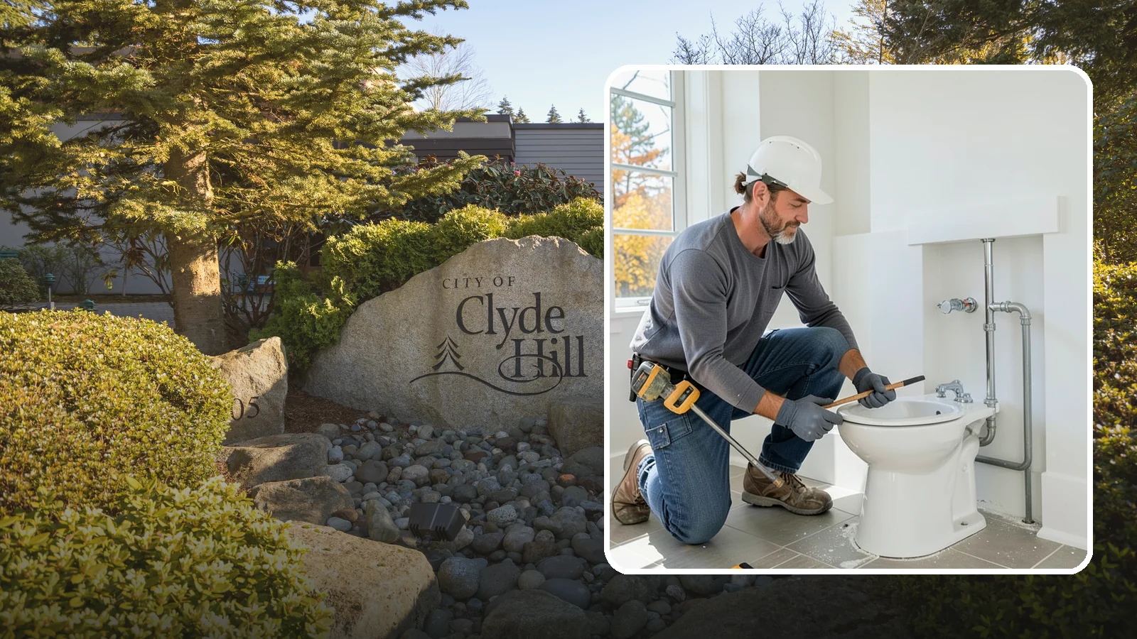 Bidet Installation in Clyde Hill, King County, WA - A bidet installation adds a hygienic, water-based cleansing fixture to your bathroom.