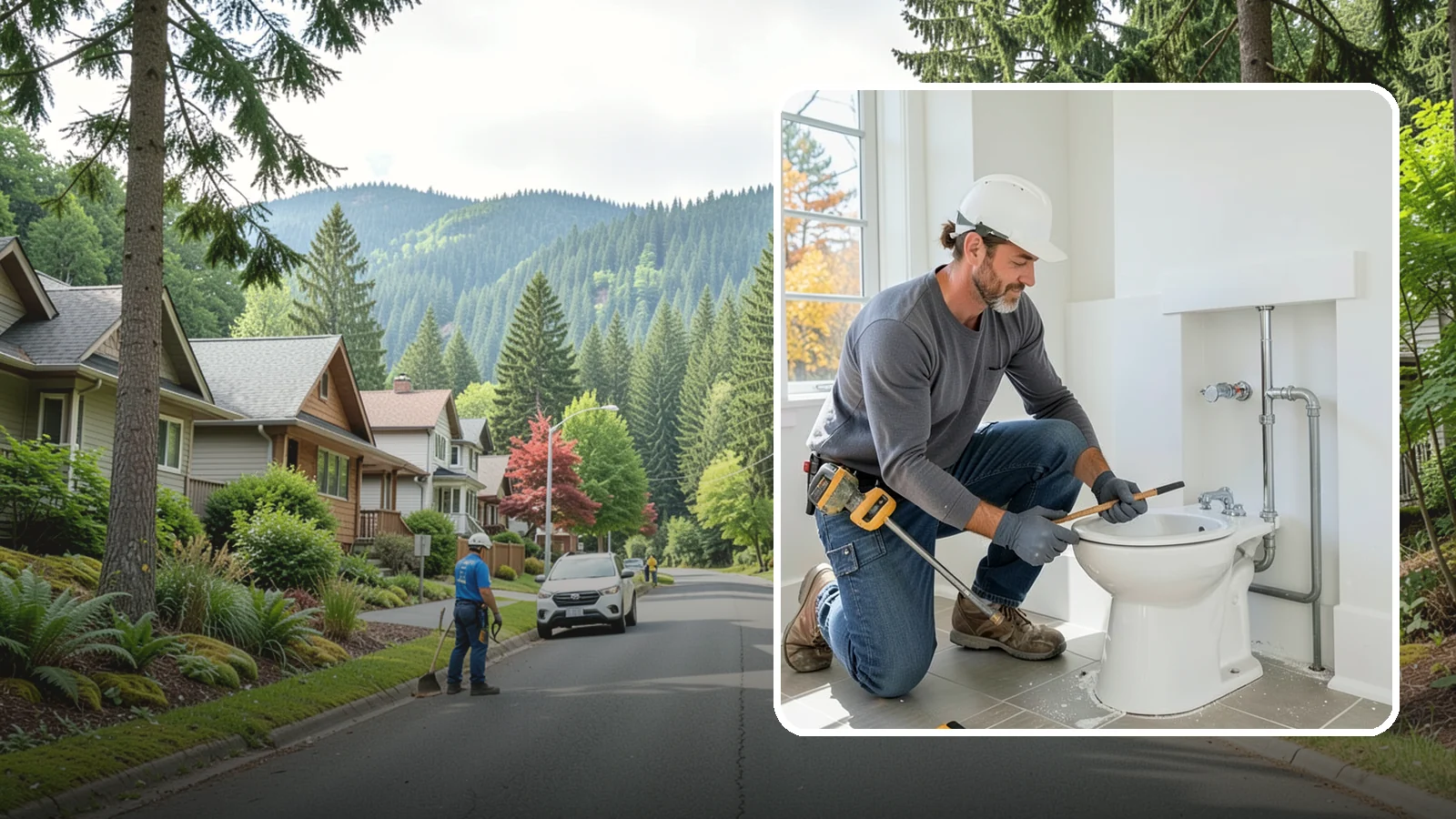 Bidet Installation in Darrington, Snohomish County, WA - A bidet installation adds a hygienic, water-based cleansing fixture to your bathroom.