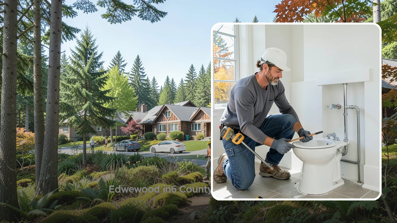 Bidet Installation in Edgewood, Pierce County, WA - A bidet installation adds a hygienic, water-based cleansing fixture to your bathroom.