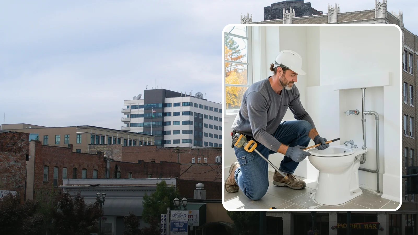 Bidet Installation in Everett, Snohomish County, WA - A bidet installation adds a hygienic, water-based cleansing fixture to your bathroom.
