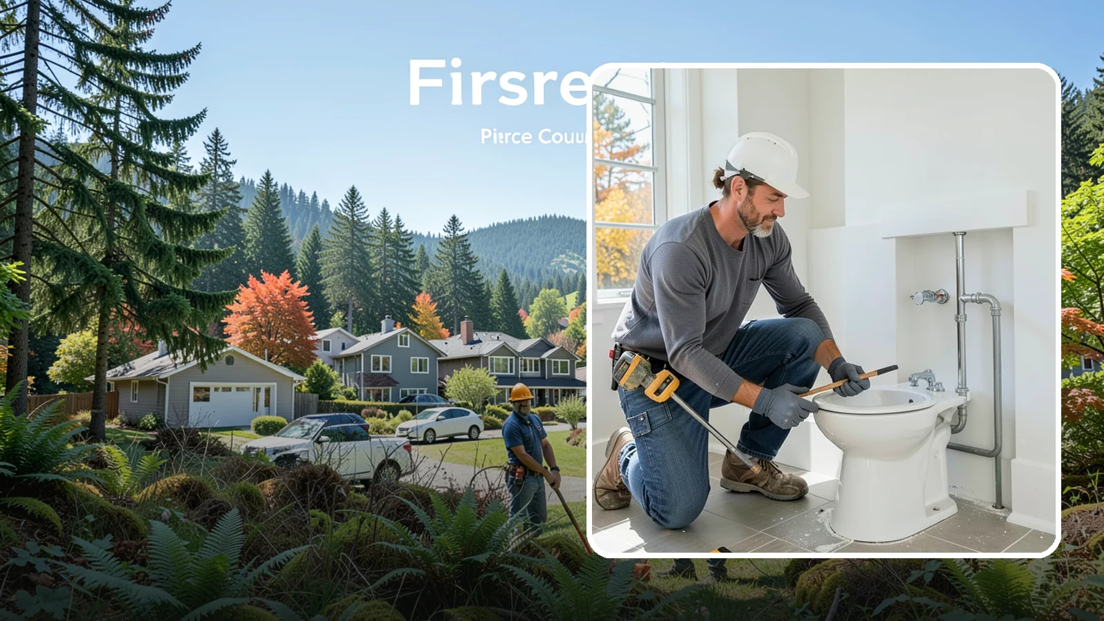 Bidet Installation in Fircrest, Pierce County, WA - A bidet installation adds a hygienic, water-based cleansing fixture to your bathroom.