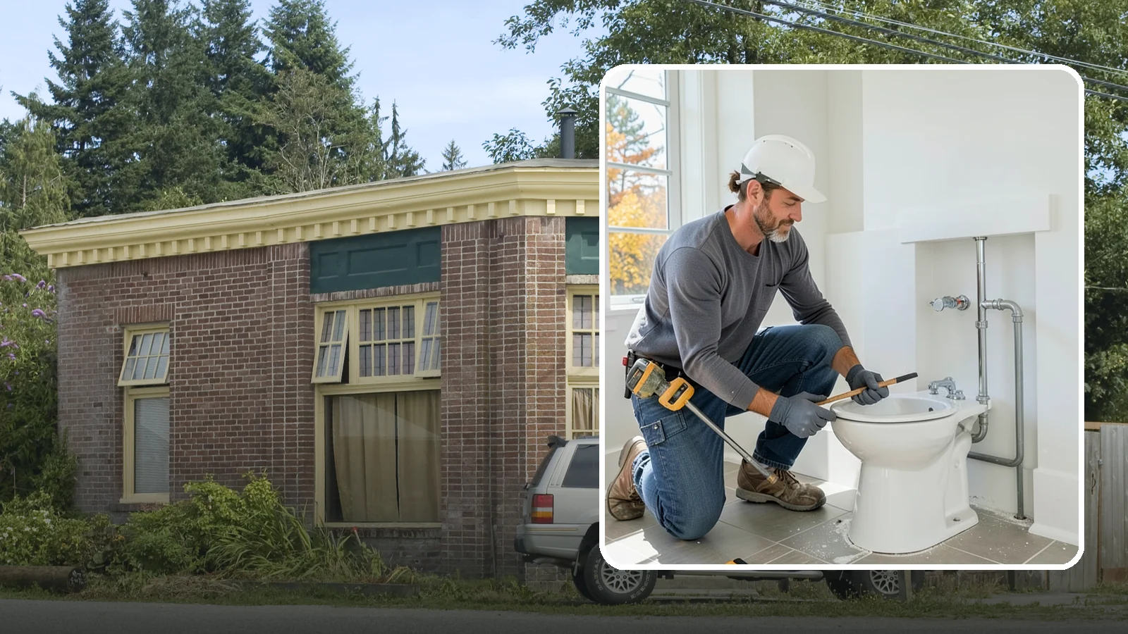 Bidet Installation in Hamilton, Skagit County, WA - A bidet installation adds a hygienic, water-based cleansing fixture to your bathroom.