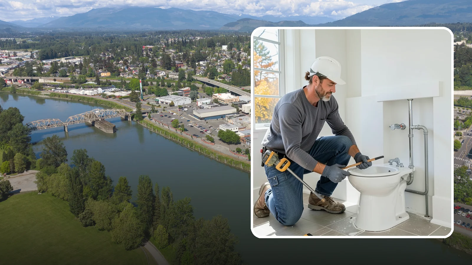 Bidet Installation in Mount Vernon, Skagit County, WA - A bidet installation adds a hygienic, water-based cleansing fixture to your bathroom.