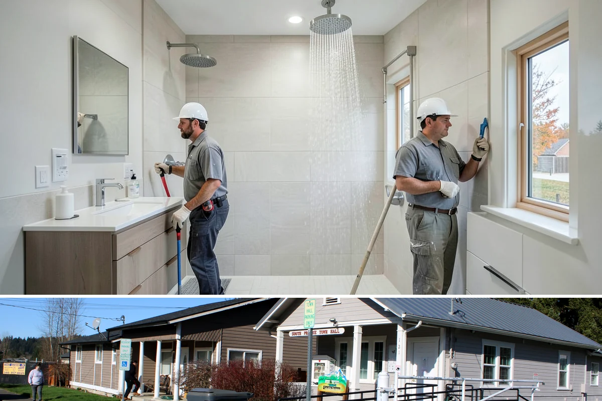 Bidet Installation in South Prairie, Pierce County, WA - A bidet is a compact addition that can be installed at any point in the year.