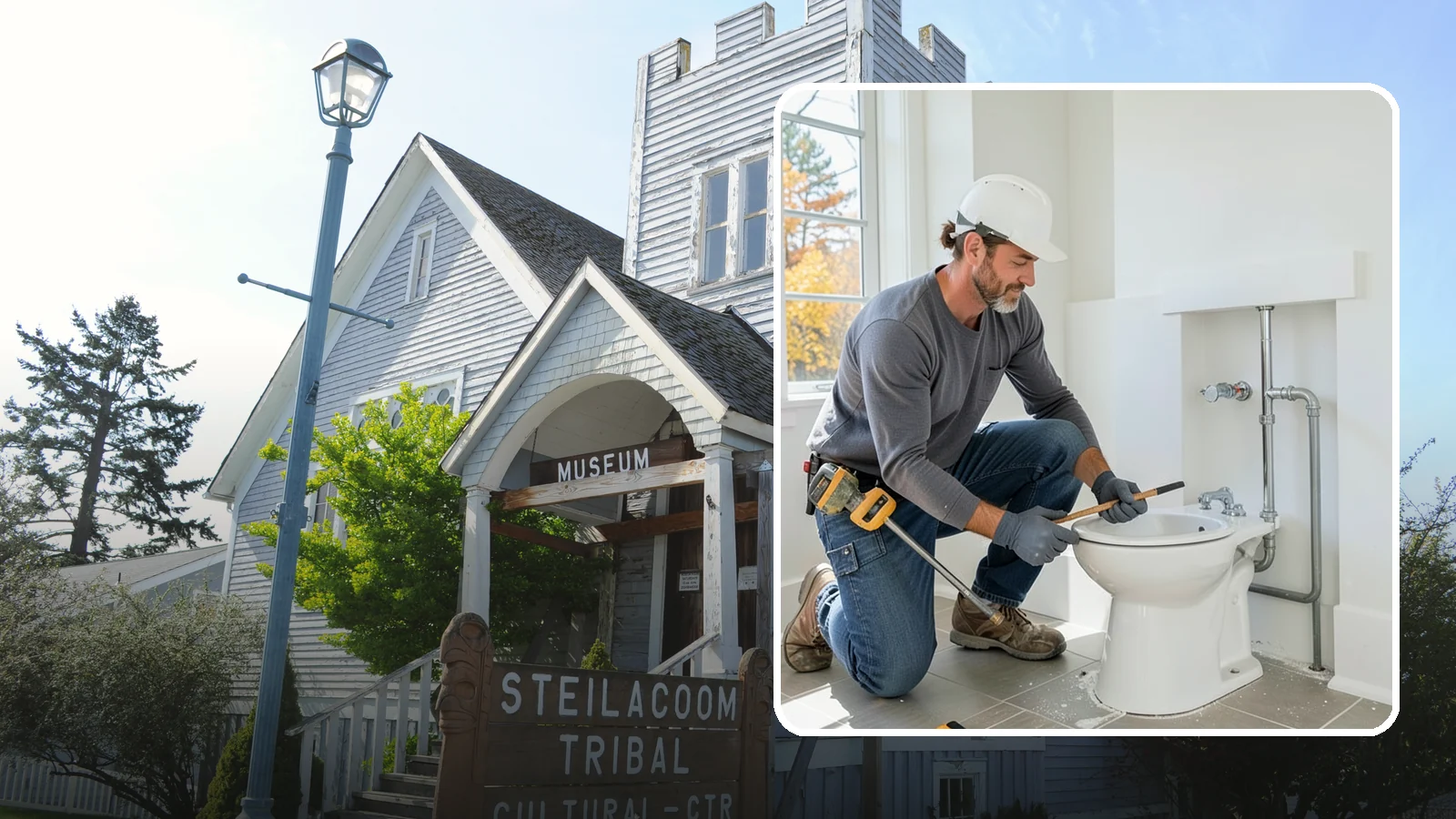 Bidet Installation in Steilacoom, Pierce County, WA - A bidet installation adds a hygienic, water-based cleansing fixture to your bathroom.