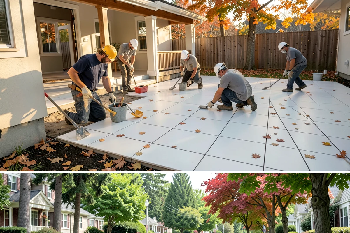 Block Masonry in Beaux Arts Village, King County, WA - Drier months keep footings and grout pours protected, making them the preferred time for block work.