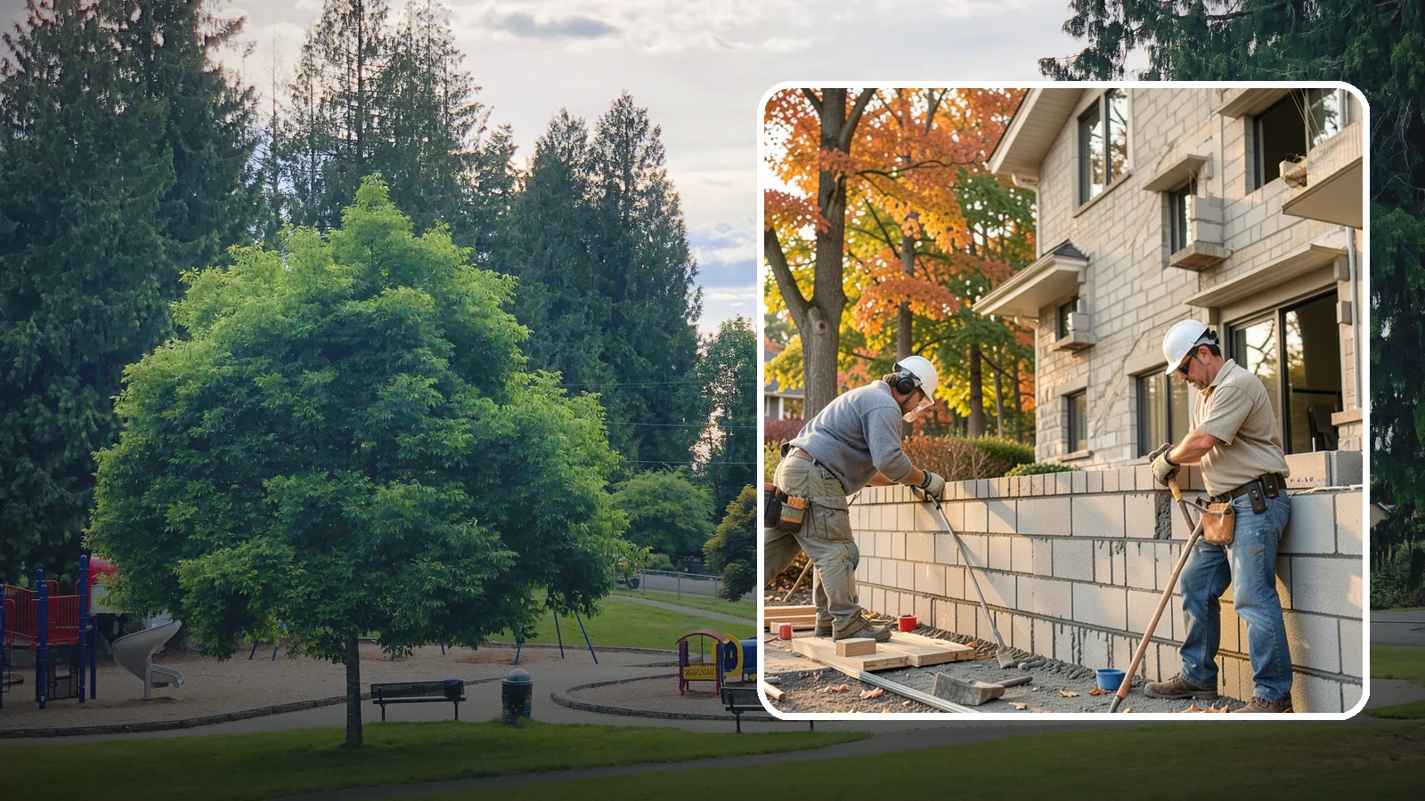 Block Masonry in Bonney Lake, Pierce County, WA - Structural concrete block construction for walls and foundations engineered for strength and seismic performance.