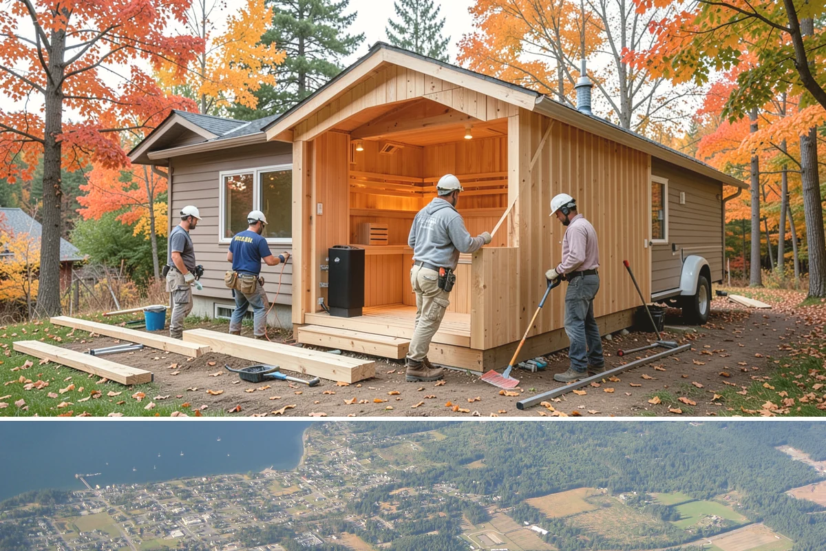 Block Masonry in Coupeville, Island County, WA - Drier months keep footings and grout pours protected, making them the preferred time for block work.