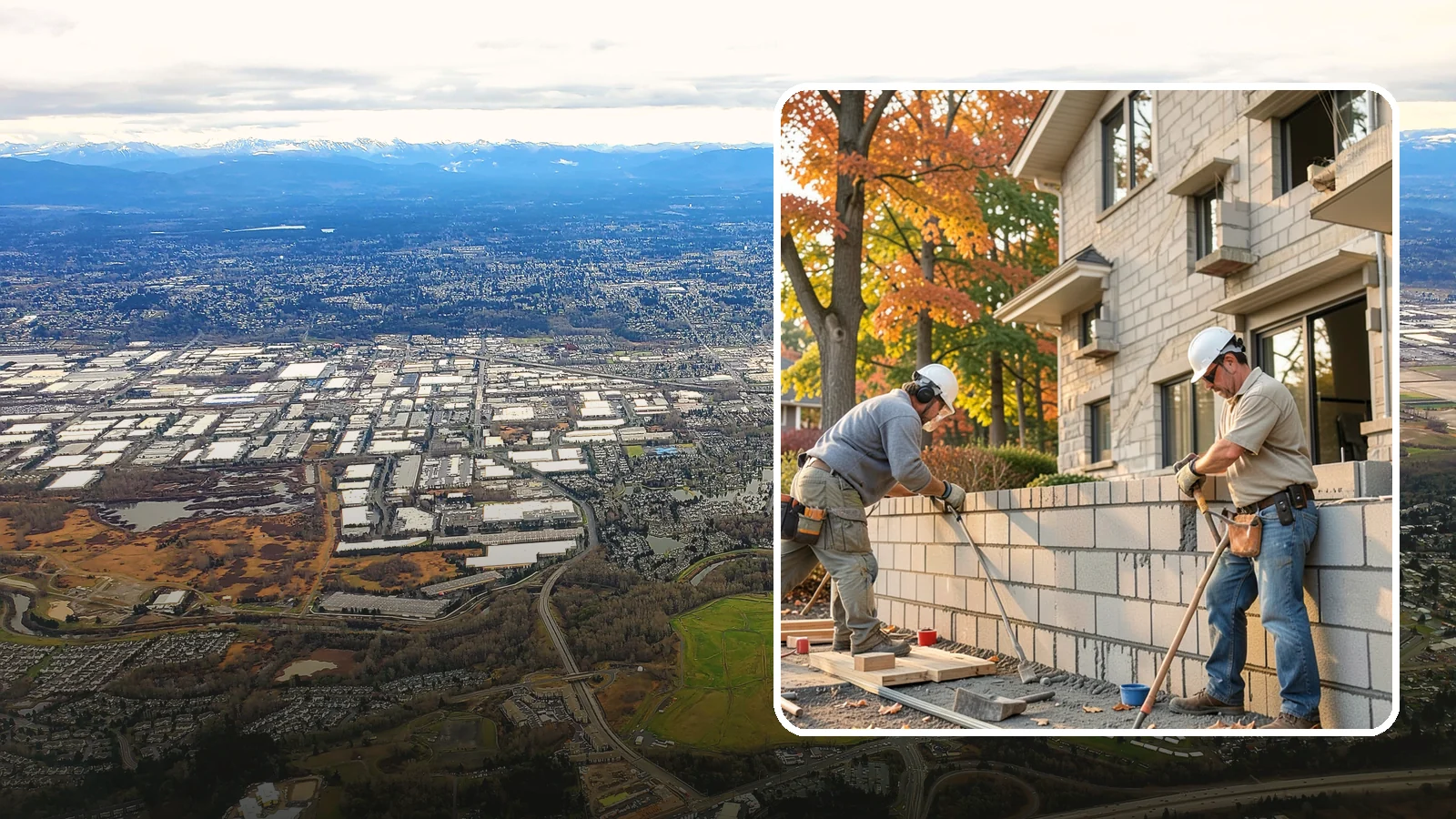 Block Masonry in Kent, King County, WA - Structural concrete block construction for walls and foundations engineered for strength and seismic performance.