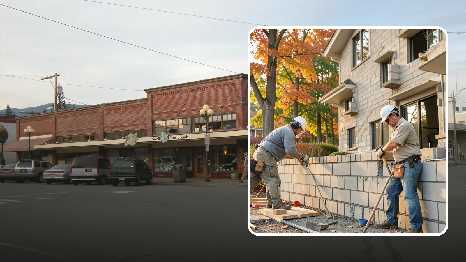 Block Masonry in Sedro-Woolley, Skagit County, WA - Structural concrete block construction for walls and foundations engineered for strength and seismic performance.
