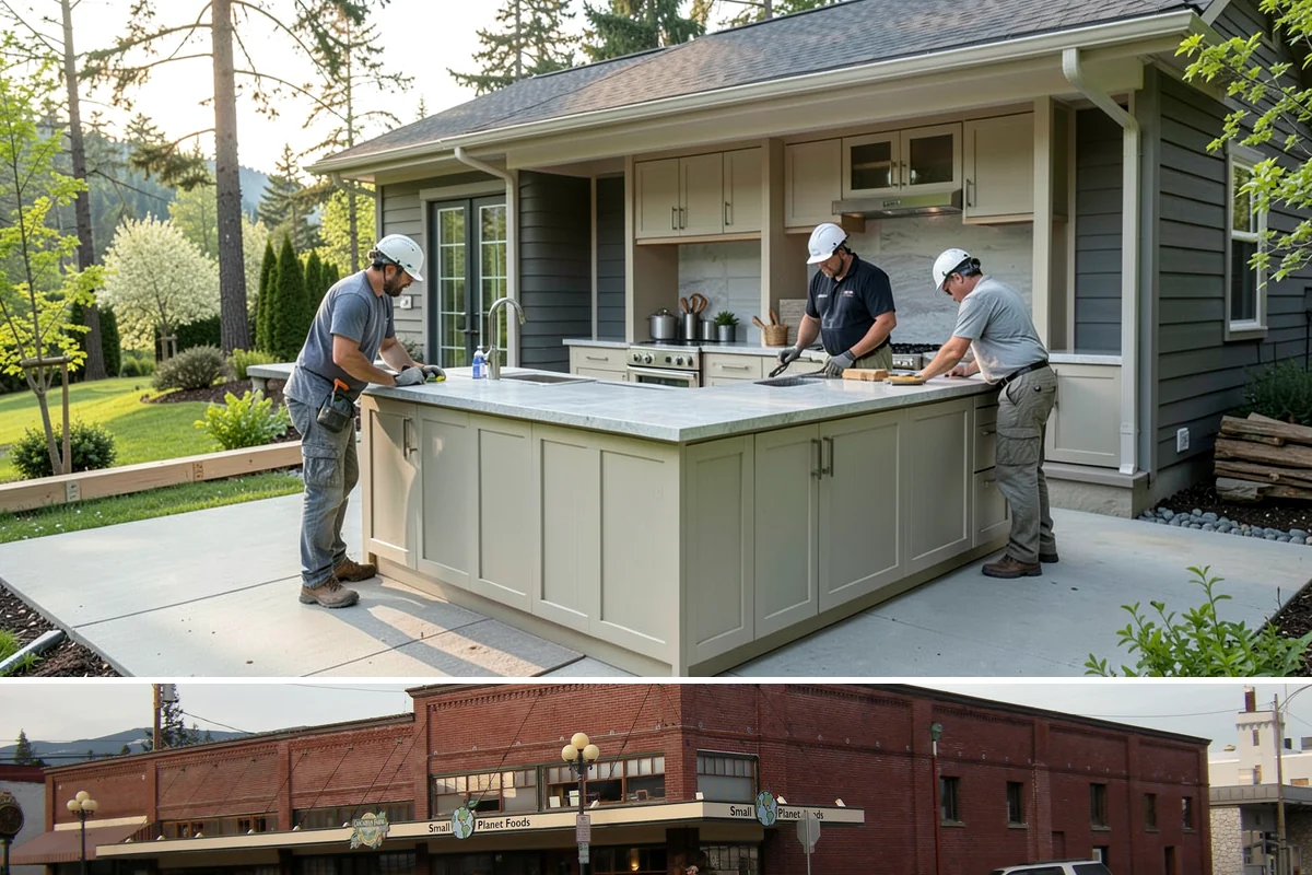 Block Masonry in Sedro-Woolley, Skagit County, WA - Drier months keep footings and grout pours protected, making them the preferred time for block work.